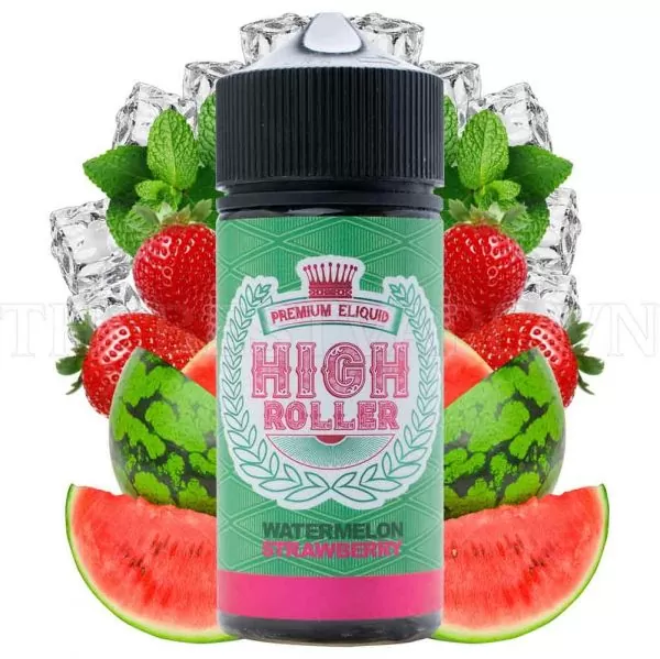 100ml malay High Roller Watermelon Strawberry